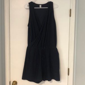 Navy Blue Romper